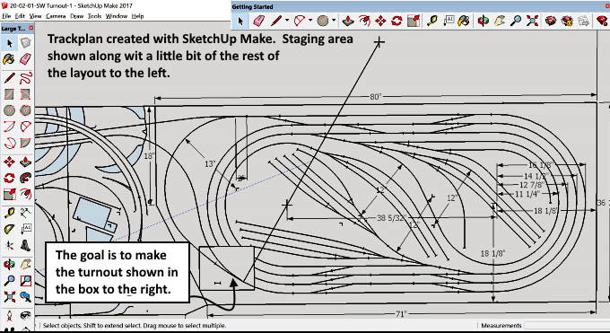 Easy way to design a curved track template... | TrainBoard.com - The ...